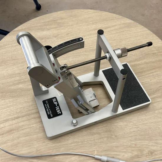 Tribometer Test Mark IIIB tribometer – Slip-Test LLC