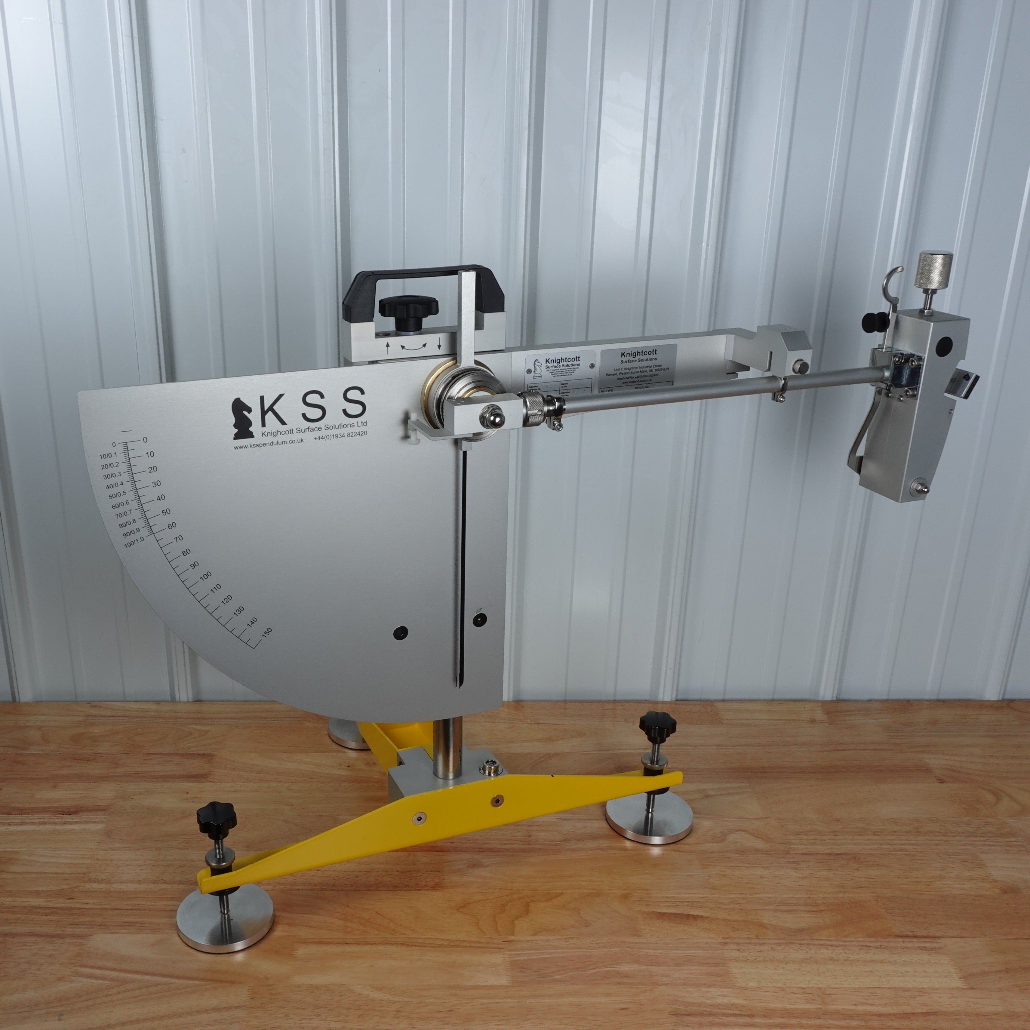 Tribometer Test KSS Pendulum tribometer – Slip-Test LLC